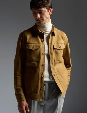 Overshirt AQUA SUEDE DOUBLE