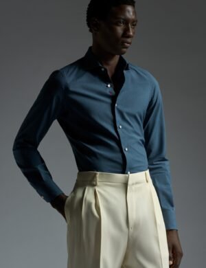 Dark blue men's base shirt