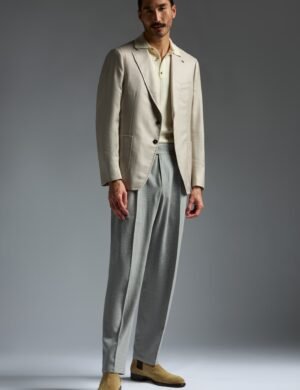 Double Pleat Comfort Pant Solid